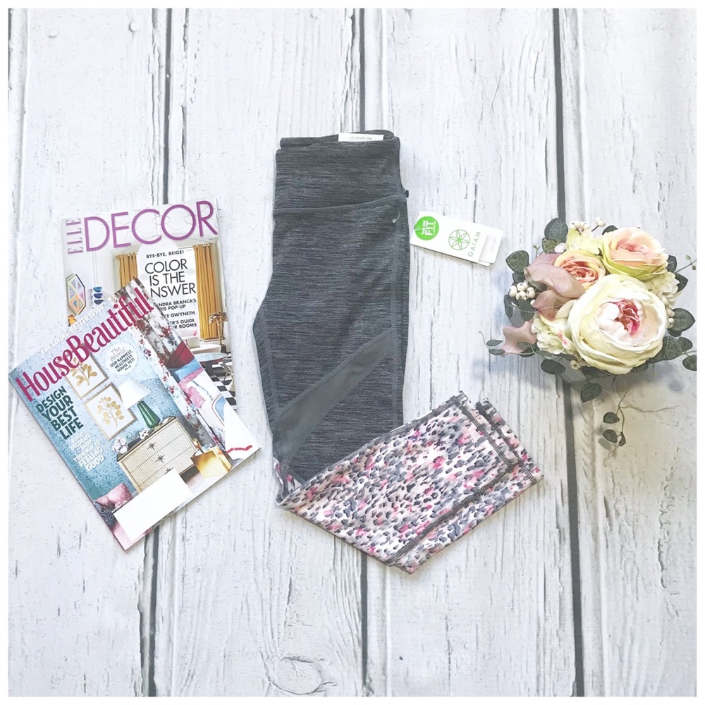 Gaiam Om Fit yoga capri pant